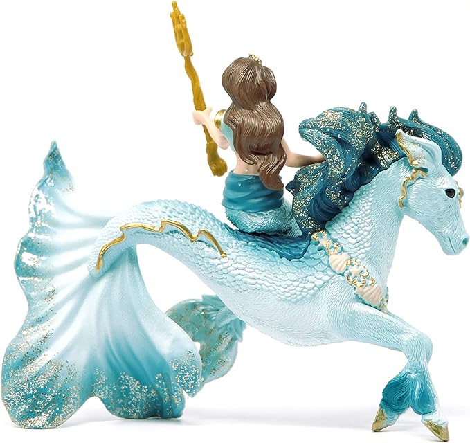 Schleich bayala, Mermaid and Unicorn Toys for Girls and Boys, Mermaid Eyela Figure with Underwater Unicorn Toy, Ages 5+