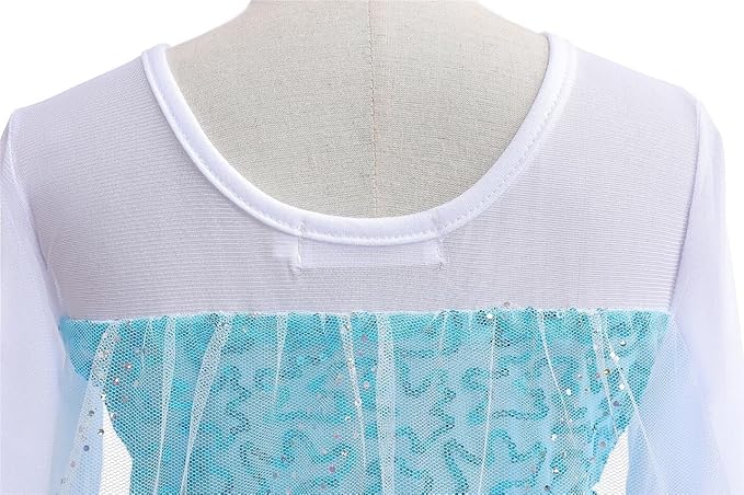 Dressy Daisy Toddler Little Girls' Ice Princess Dress Costume Birthday Halloween Christmas Fancy Party Dresses