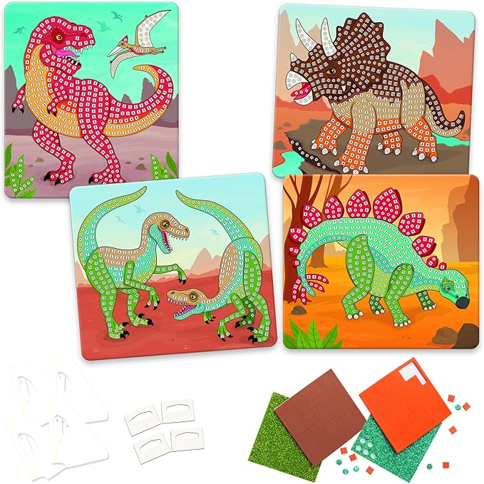 ORB Sticky Mosaics Dinosaurs