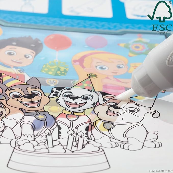 Melissa & Doug PAW Patrol Water Wow! Chase Water Reveal Travel Book Activity Pad | 3+ | Gift for Boy or Girl