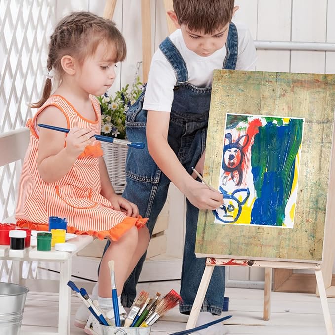 50PCS 9x6 Watercolor Paper Bulk, 140lb/300g Cold Press Thick Water Color Paper Pad for Kid Child Adult, White Art Paper for Drawing Painting Markers Gouache, Textured Cotton Paper Sheets