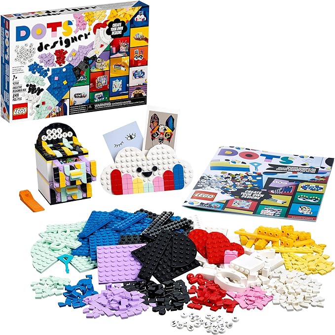 LEGO DOTS Creative Designer Box 41938 DIY Craft Decoration Kit; A Wonderful Inspirational Set for Creative Kids; New 2021 (849 Pieces)