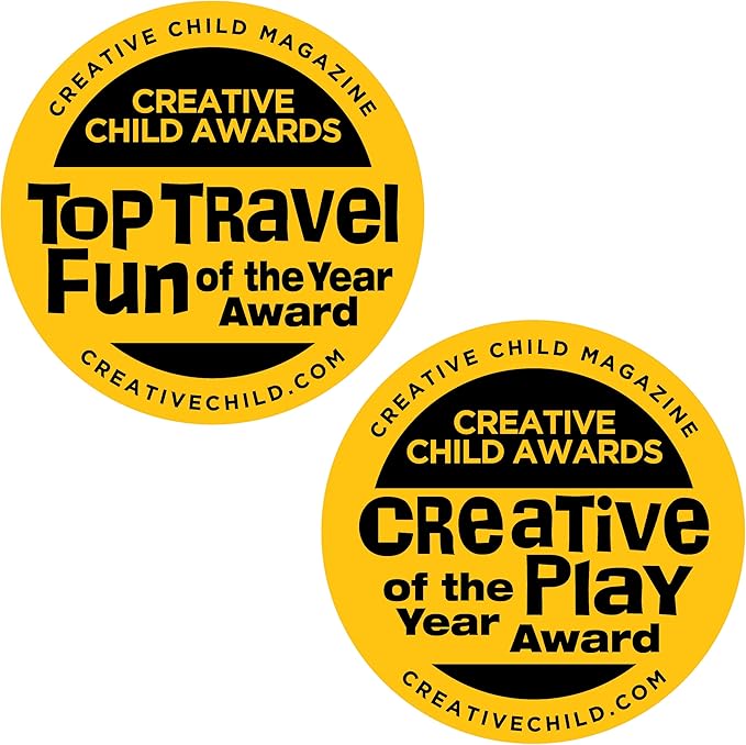 Water Magic - Patented Gourmet Scented Reusable Water Reveal Activity Books - No Mess, All Fun by Scentco (Cosmic Adventure and Creatures)