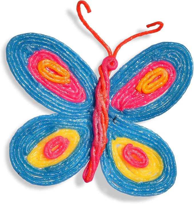 Wikki Stix Rainbow Pak Arts & Crafts, Kids Travel Essential, Pack of 24 in Rainbow Colors, Ages 3 & Up