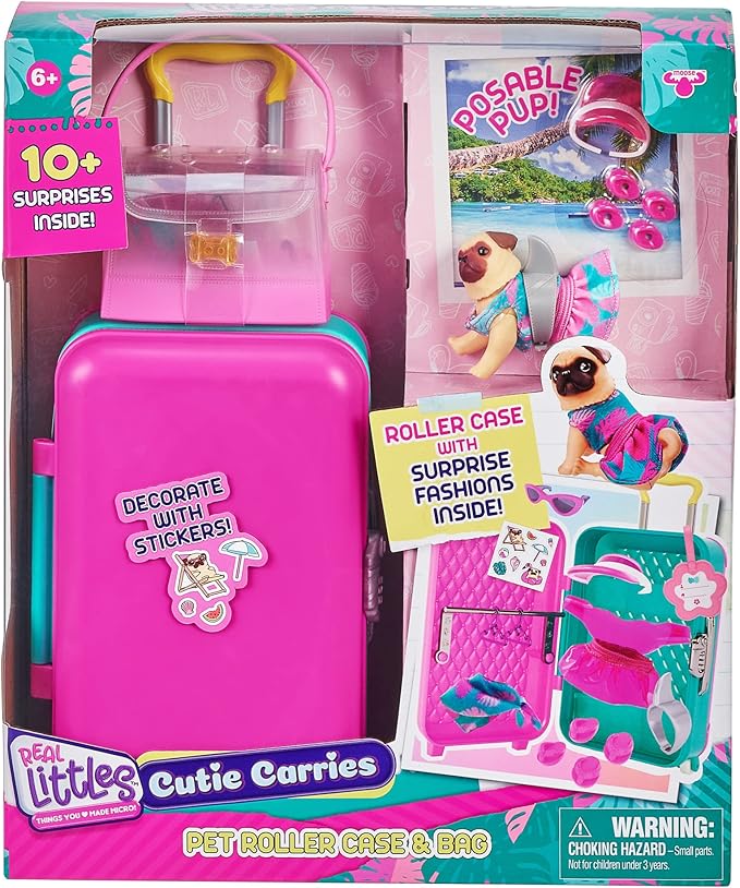 Real Littles S5 Cutie Carries Pet Roller Case & Bag Pk