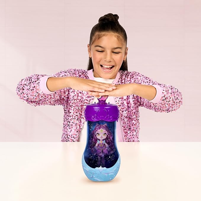 Magic Mixies Pixlings Shimmerverse Series, Create & Mix Magic Potion To Magically Reveal Catlyn the Cat, Watch As This Beautiful 6.5" Shimmerverse Pixling Fashion Doll Appears Inside The Potion Bottle