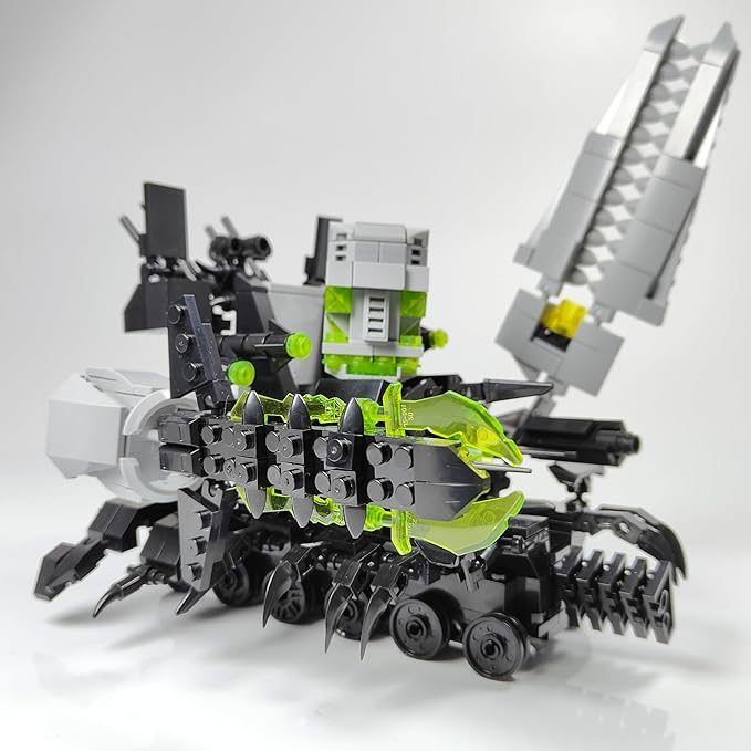 Skibid Toilet Building Block Set, Giant GMAN Tank Robot Skibid Building Brick for Adults Fans 604PCS Blocks