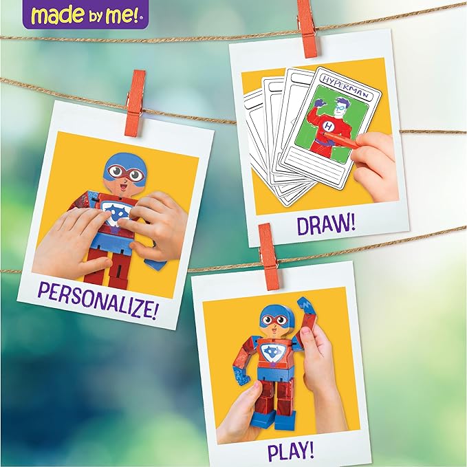 Made By Me Make Your Own Superhero Action Figurines