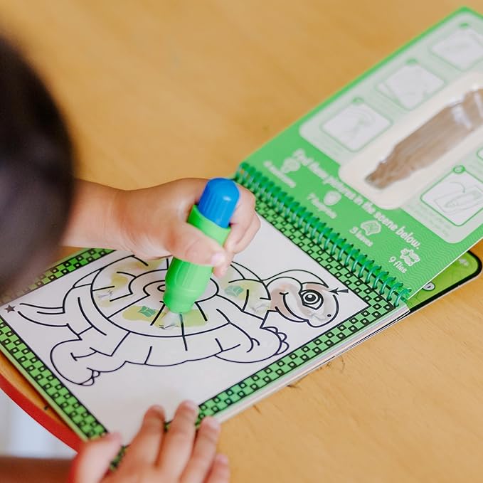 Melissa & Doug Water Wow 4 Pack (Pets, Colors, Fairy Tale and Makeup) - FSC Certified