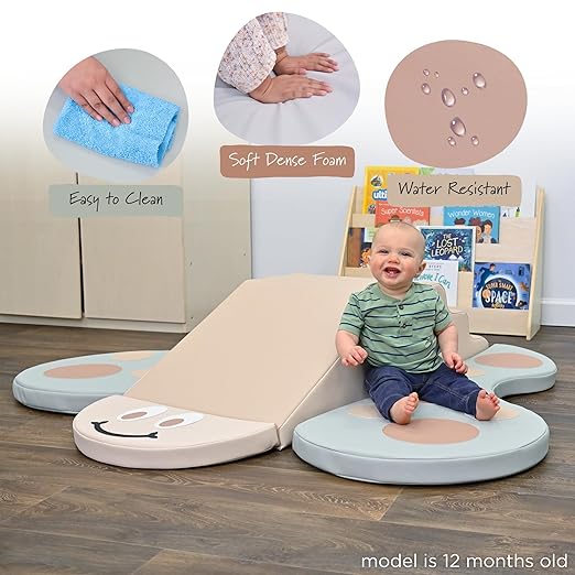 Children's Factory Nature Butterfly Climber, Toddler Indoor Playground Set, Soft Play Climbing for Toddlers, Elements