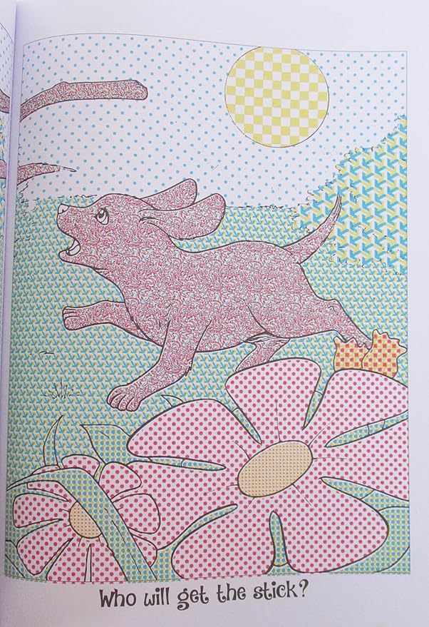 Animal Rescues Painting Puppies Paint with Water Book - 12 ''Paintings''