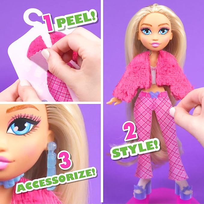 Just Play Style Bae Dylan 10-Inch Fashion Doll and Accessories, 28-pieces, Kids Toys for Ages 4 Up