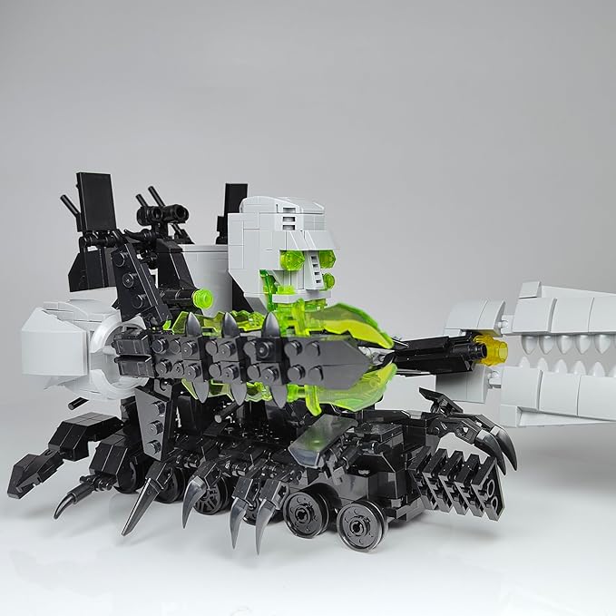 Skibid Toilet Building Block Set, Giant GMAN Tank Robot Skibid Building Brick for Adults Fans 604PCS Blocks