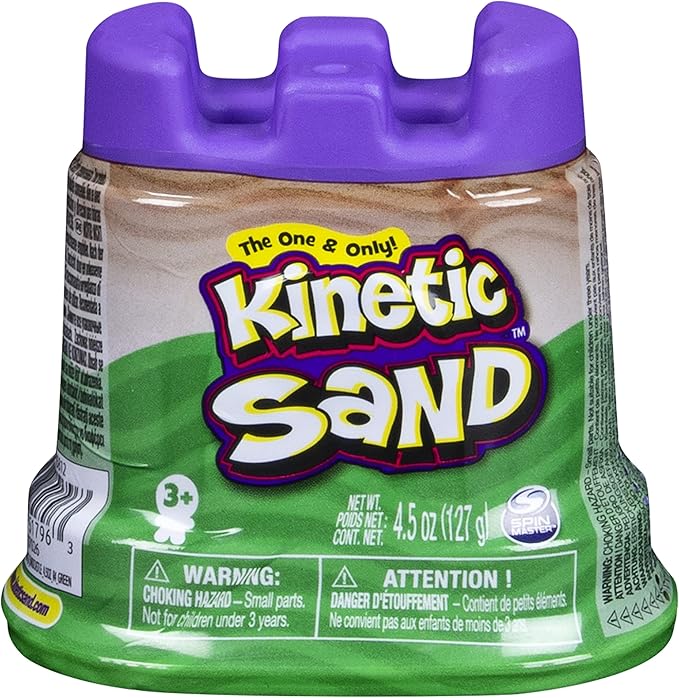 Kinetic Sand - Single Container - 4.5 oz - Green