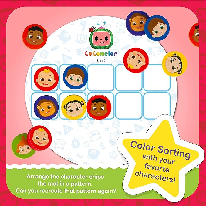 Cocomelon Color Science Kit - 5 Kids Science Experiments of Mixing, Sorting and Counting - Color Chemistry Lab Set for Kids - Educational Learning STEM Science Kits