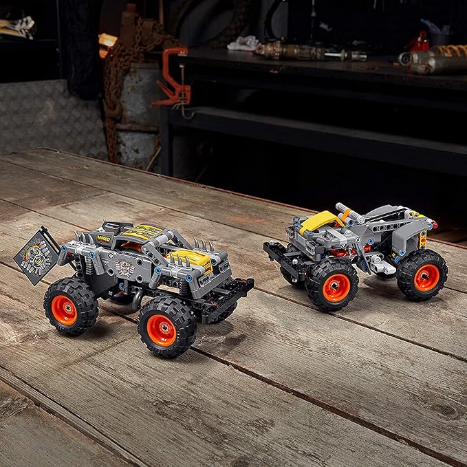 LEGO Technic Monster Jam Max-D 42119 Model Building Kit for Boys and Girls Who Love Monster Truck Toys, New 2021 (230 Pieces),Multicolor