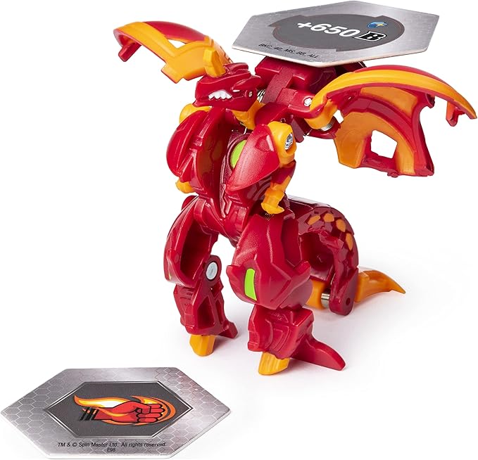 Bakugan, Special Attack Ventri, Spinning Collectible, Customizable Action Figure and Trading Cards, Kids Toys for Boys and Girls 6 and up