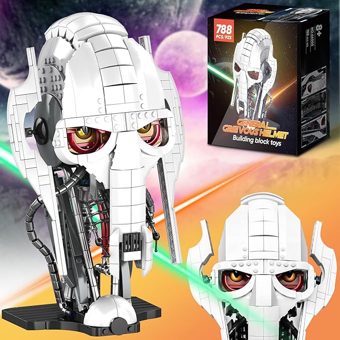 General Helmet Building Set, Restore Classic Building Blocks Model, Home Ornament Decorations, for Fans and Children Present (788pcs)