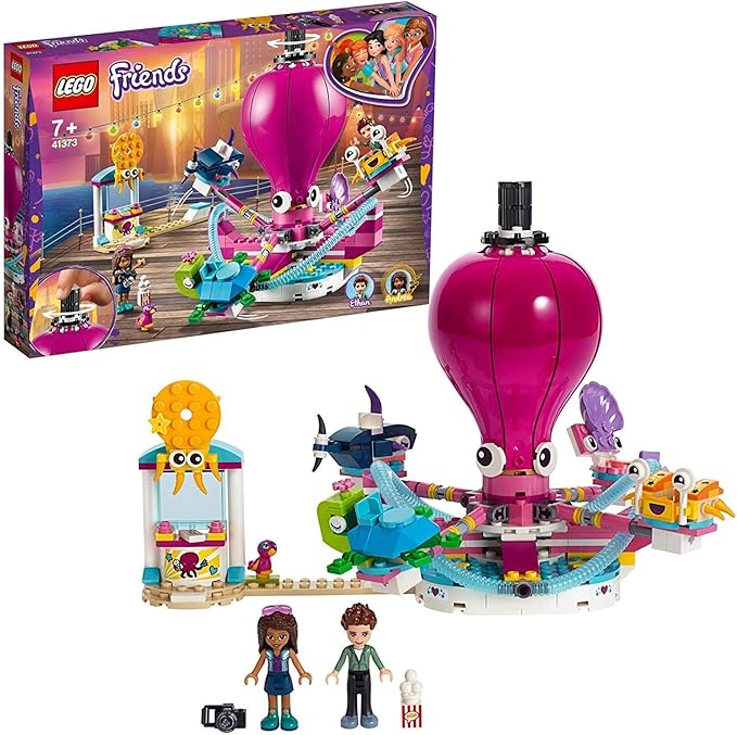 LEGO® -The Octopus Carousel Friends Building Games, 41373, Multicoloured