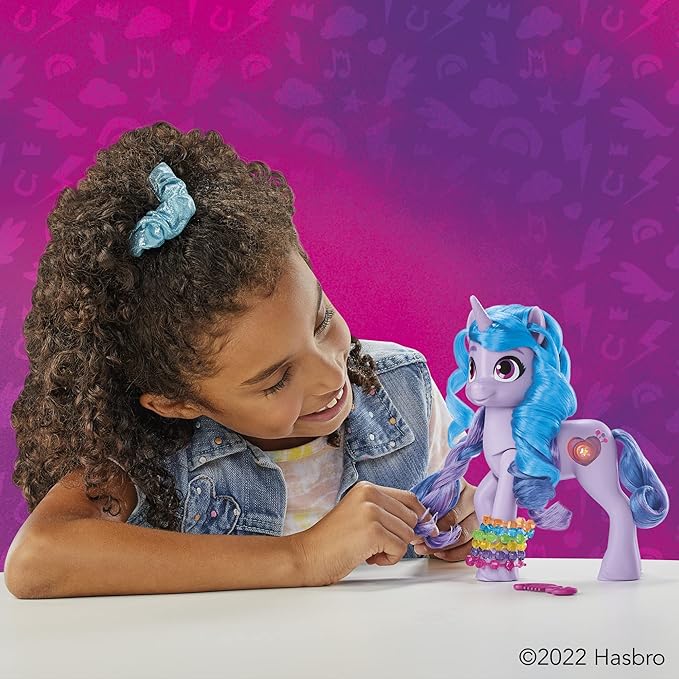 My Little Pony Toys: Make Your Mark Izzy Moonbow See Your Sparkle with Sounds, Music, and Lights