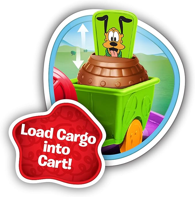 Disney’s Mickey Mouse Mickey’s Musical Express Train Set, Officially Licensed Kids Toys for Ages 3 Up by Just Play