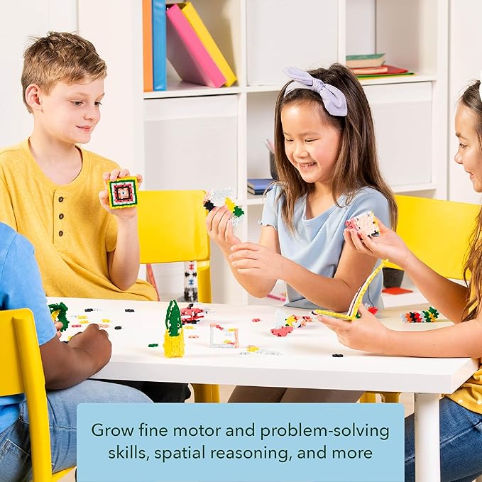 PLUS PLUS – Mini Maker Tube – Elf – 70 Piece, Construction Building Stem Toy, Interlocking Mini Puzzle Blocks for Kids