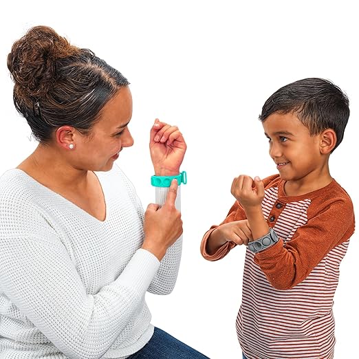 Really Good Stuff Sensory Bracelet Set of 6 - Calming Fidget Toy, Pop Bracelet for Stress & Anxiety Relief, Push Pop Bubble Fidget Sensory Toy - Fun Sensory Tool for Kids