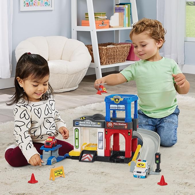 VTech Go! Go! Smart Wheels Save The Day Response Center Playset