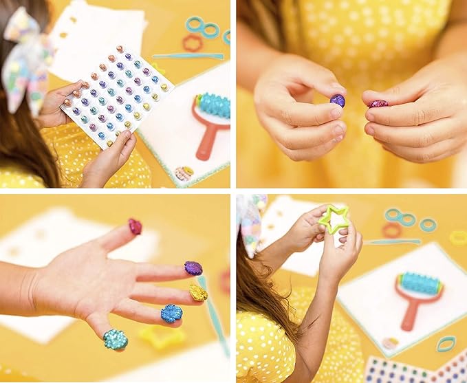 Crayola 04 0704 Glitter Dots Sparkle Station Craft Kit, Gift for Kids Age 6+