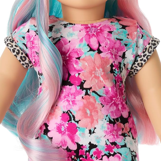 American Girl Truly Me 18-inch Doll #129 with Lt Blue Eyes, Multicolor Hair, Lt Skin with Warm Olive Undertones, for Ages 6+