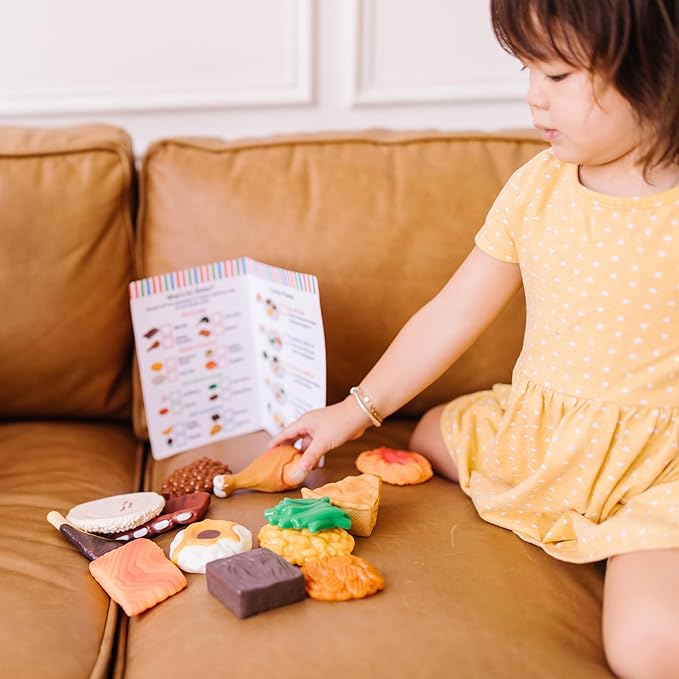 Melissa & Doug Food Fun Combine & Dine Dinners - Red