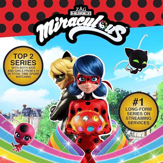Miraculous Make Your Own Comic Book – Create 2 Comic Books Ladybug, Cat Noir, Tikki & More – Creative Toys for Kids Ages 6 & Up – DIY Comic Book Kit Kids