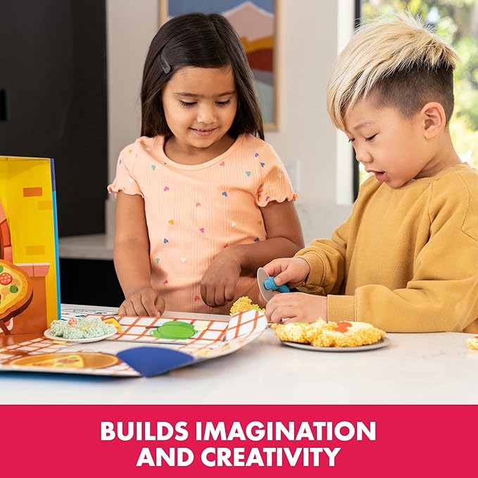 Educational Insights Playfoam Pizza Parlor, with 5 Colors of Playfoam, Non-Toxic, Sensory Toy, Gift for Boys & Girls, Ages 3+