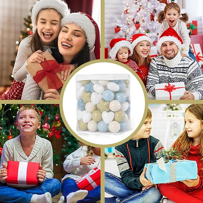 GOGOSO Ball Pit Balls,Plastics Balls for Ball Pit, Stars Hearts Shape for PastelBall for Toddlers Kids