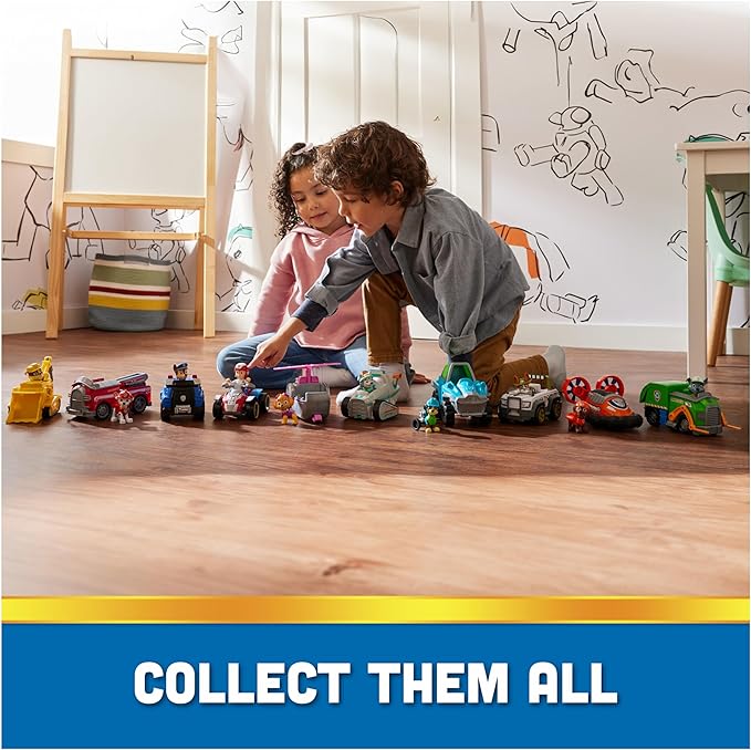 Paw Patrol, Rocky’s Recycle Truck, Toy Truck with Collectible Action Figure, Sustainably Minded Kids Toys for Boys & Girls Ages 3 and Up