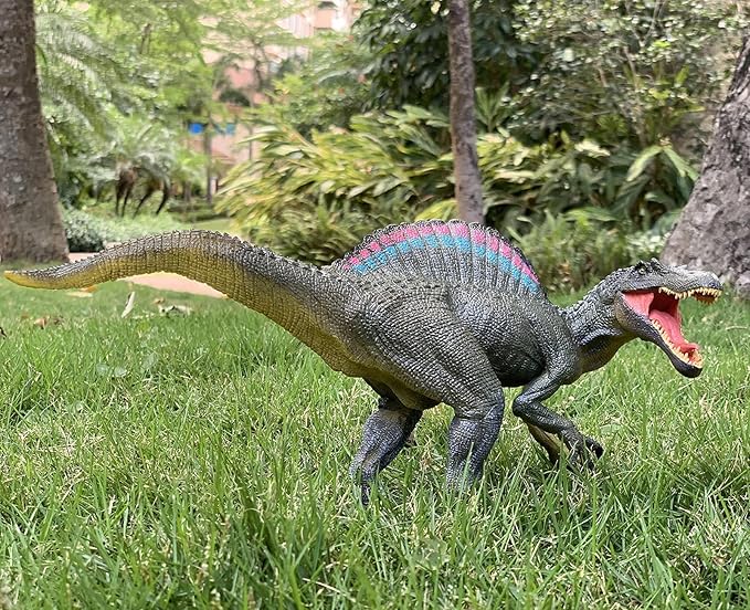 Gemini&Genius Spinosaurus Dinosaur Toy for 3 4 5 6 7 Year Old Kids, Realistic Sculpting & Texture Dino Animals Great Birthday Gift for Kids Ages 4 Years Old & Up