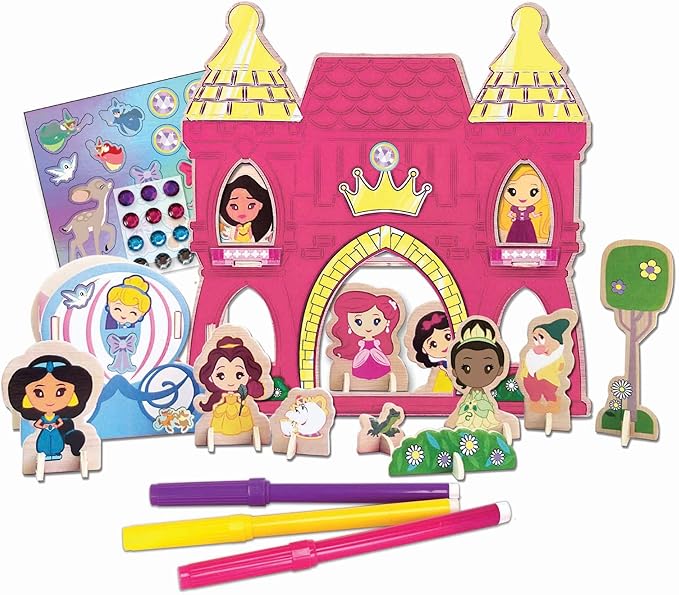 Tara Toys Princess Wood Castle Activity Set