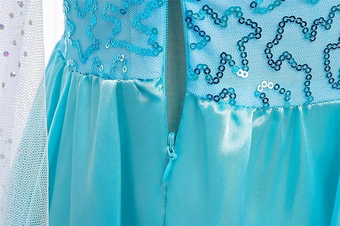 Dressy Daisy Toddler Little Girls' Ice Princess Dress Costume Birthday Halloween Christmas Fancy Party Dresses