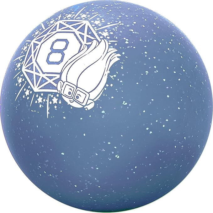 Mattel Games Magic 8 Ball DreamWorks Trolls Band Together Novelty Game, Sparkling Fortune-Telling Toy for Family & Game Nights