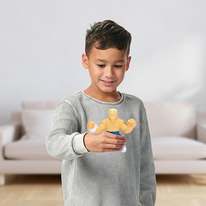 Heroes of Goo Jit Zu WWE Stretchy Superstars 2 Pack, 2 Figure Pack with Roman Reigns and Cody Rhodes, Both with Unique Superstar Gel Filling, Stretch Them Up to 3 Times Their Size