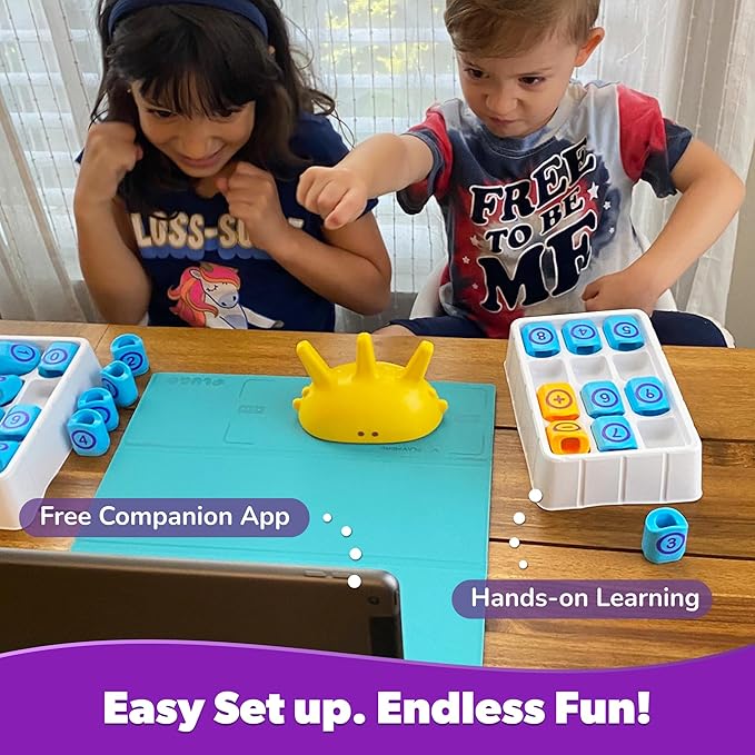 PlayShifu STEM Toy Math Game - Plugo Count (Kit + App with 5 Interactive Math Games) Educational Toy for 4 5 6 7 8 Year Old Birthday Gifts | Story-Based Learning for Kids (Works with tabs/mobiles)