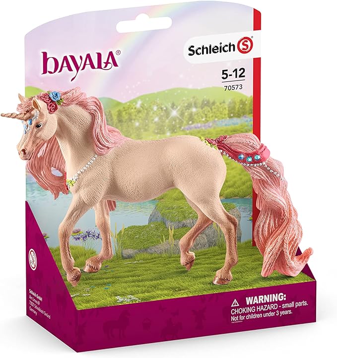 Schleich bayala Animal Figurine, Unicorn Toys for Girls and Boys 5-12 years old, Decorated Unicorn Mare