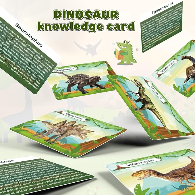 kolegend 12 Pack Dino Eggs Dig Kit and T. Rex Skull Dinosaur Eggs Excavation Set Easter Gift Dinosaur Toys Science Experiments Kits for Kids Easter Basket Stuffers Toys for 3+Year Old Boys Girl
