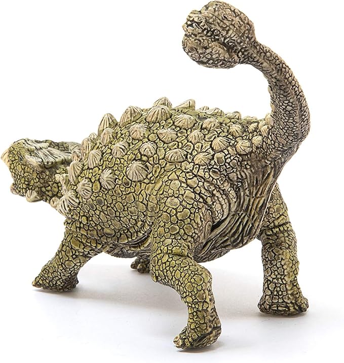 Schleich Dinosaurs Realistic Ankylosaurus Dinosaur Figure - Detailed Prehistoric Jurassic Dino Toy, Highly Durable for Education and Fun for Boys and Girls, Gift for Kids Ages 4+