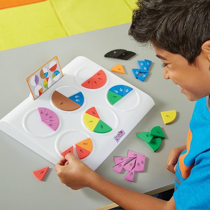 Educational Insights Fraction Pie Puzzles