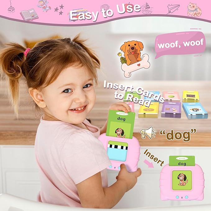 Pocket Speech Therapy Toys，Alphabet Flash Cards for Toddlers with 510 Sight Words, ABC Learning Resources Toys, Autism Sensory Toys for Autistic Children, Preschool Educational Montessori Toys