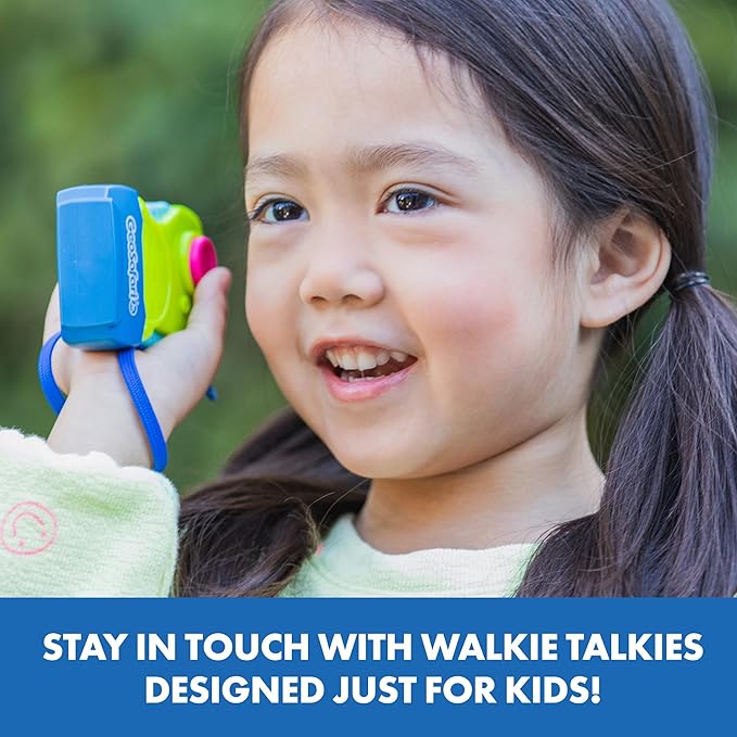 Educational Insights GeoSafari® Jr. My First Walkie Talkies, Preschool STEM Toy, Outdoor Toys, Gift for Kids Ages 4+
