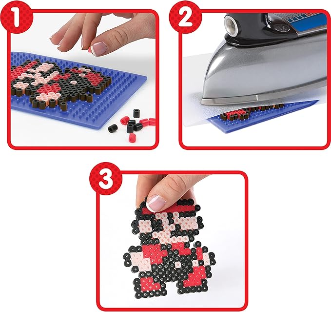 Perler Beads Super Mario Crafts Mega Activity Kit, 4013 pcs