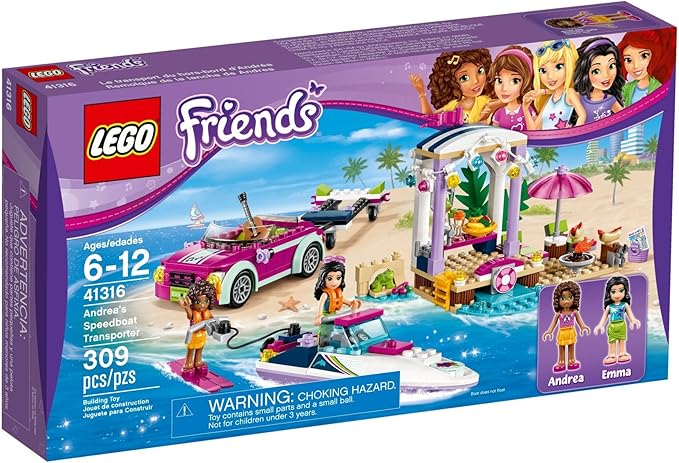 41316 LEGO Andrea's Speedboat Transporter
