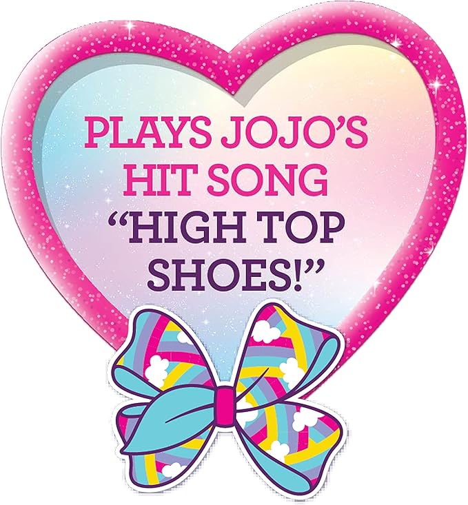 JoJo Siwa 10 Inch Singing Doll, Sings High Top Shoes, Pink Cheerleading Outfit and Accessories, Kids Toys for Ages 6Up by Just Play